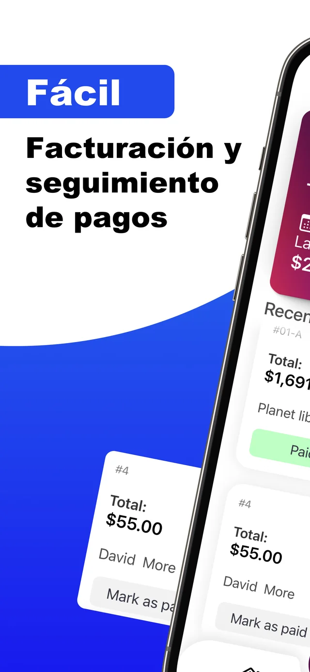 Captura de pantalla de l’App Store 1 — Invoice Maker
