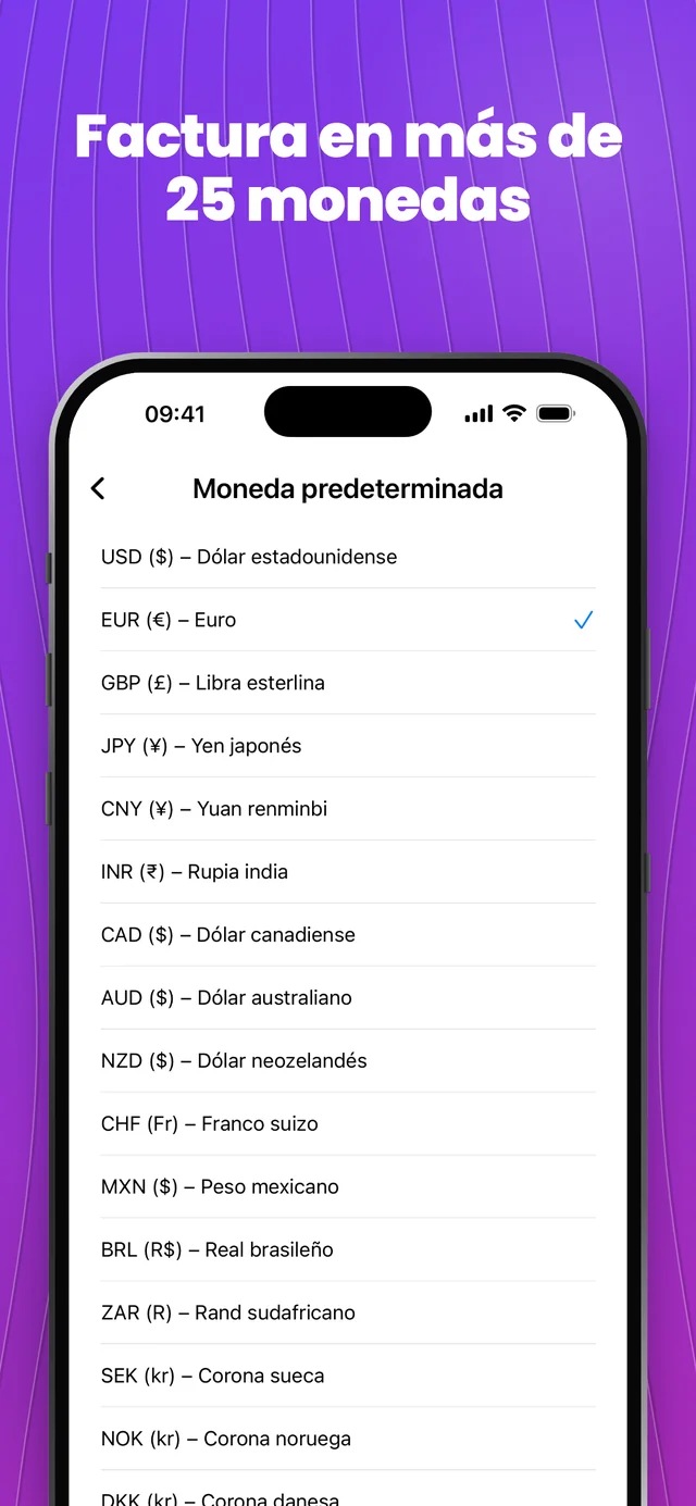 Captura de pantalla de la App Store 6 — Invoice Maker
