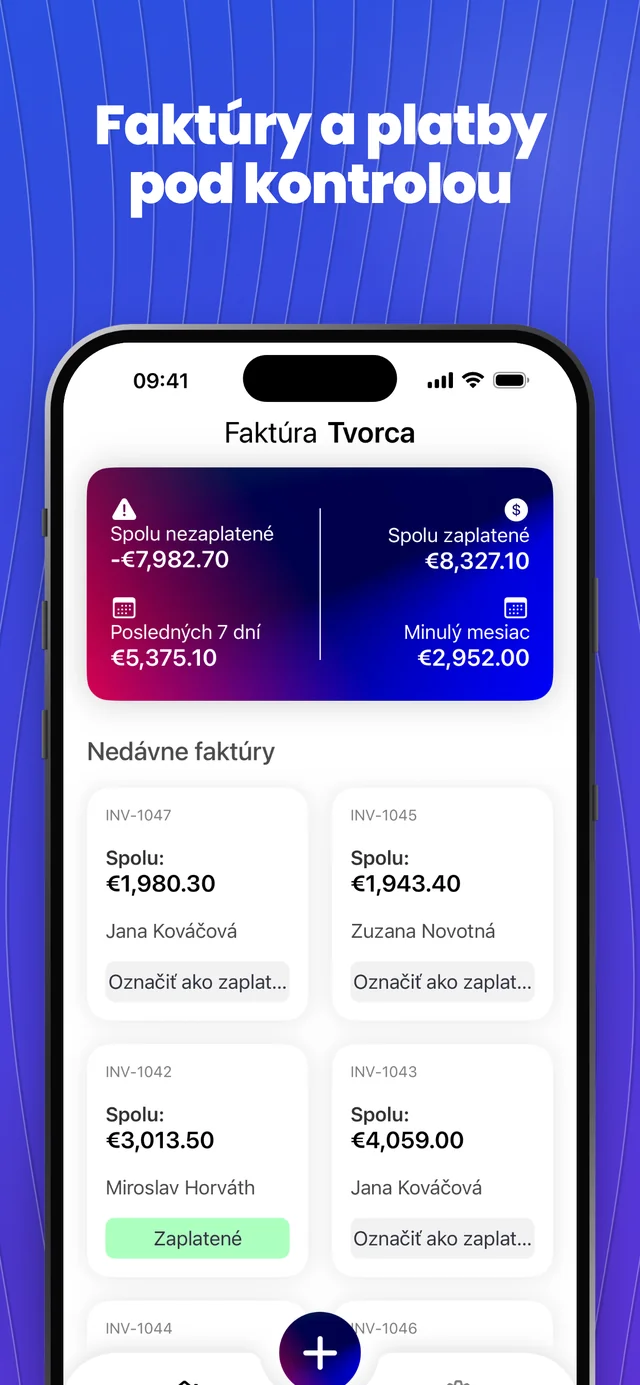 Snímka obrazovky z App Store 1 — Invoice Maker