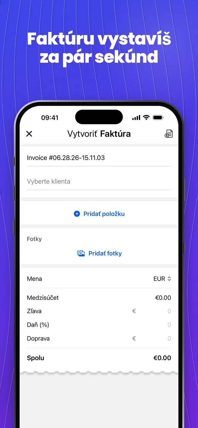 Snímka obrazovky z App Store 2 — Invoice Maker